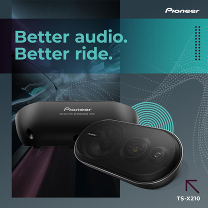 100W Compact High Performance Car Speakers