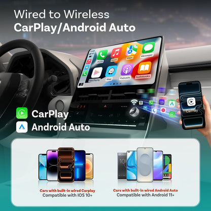 Wireless CarPlay & Android Auto Adapter