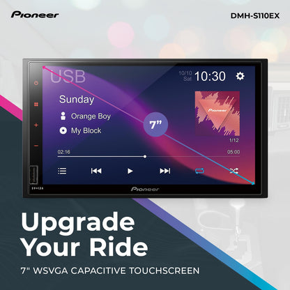 6.8-Inch Double DIN Digital Media Receiver