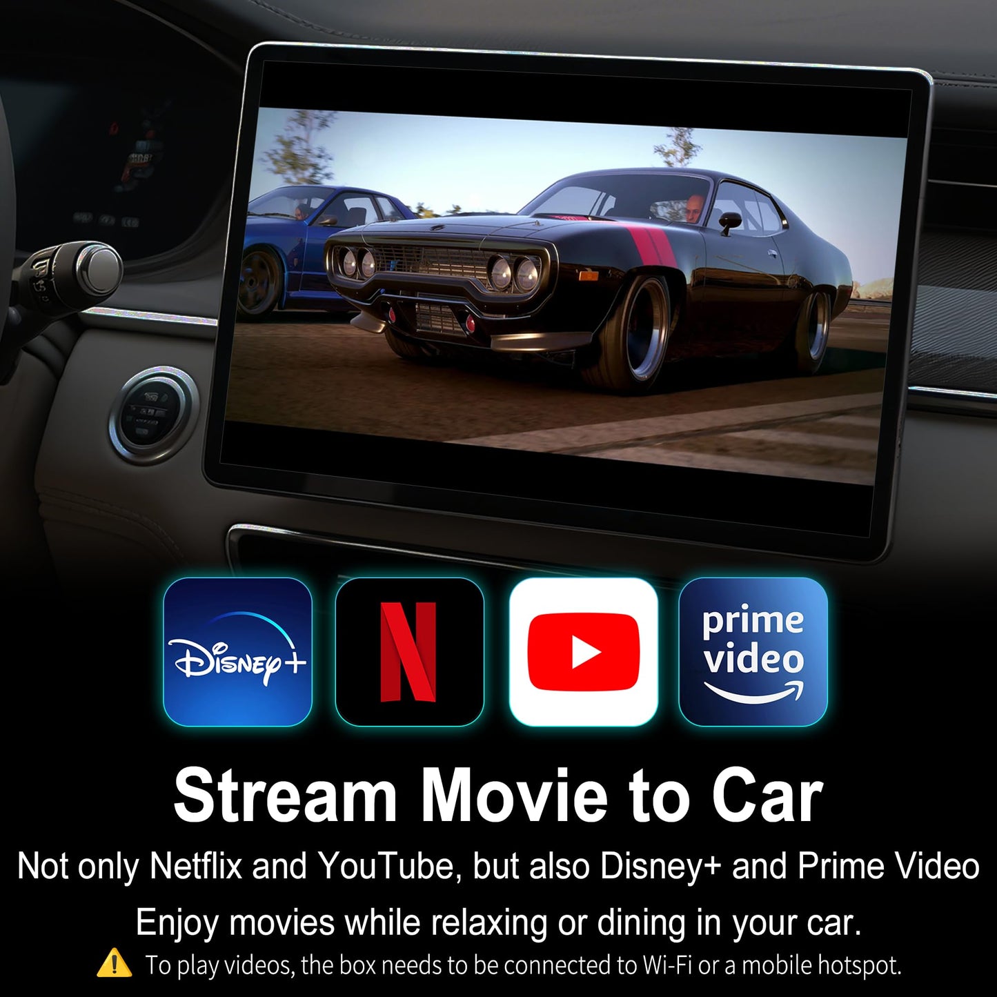 Wireless CarPlay AI Box with Android Auto