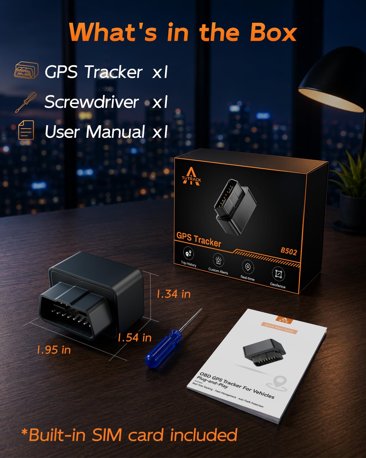 OBDII Real-Time GPS Tracker for Vehicles