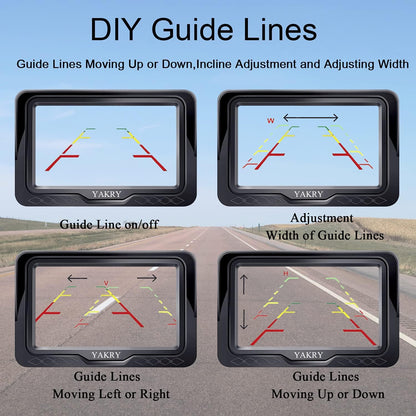 HD 1080P Waterproof Backup Camera System
