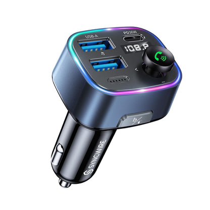 Bluetooth FM Transmitter Car Adapter