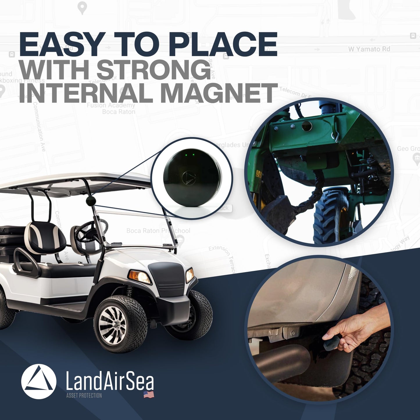 Magnetic Waterproof GPS Tracker for Vehicles