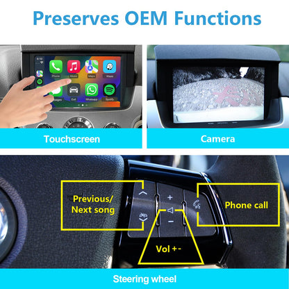 Wireless CarPlay & Android Auto Retrofit Interface