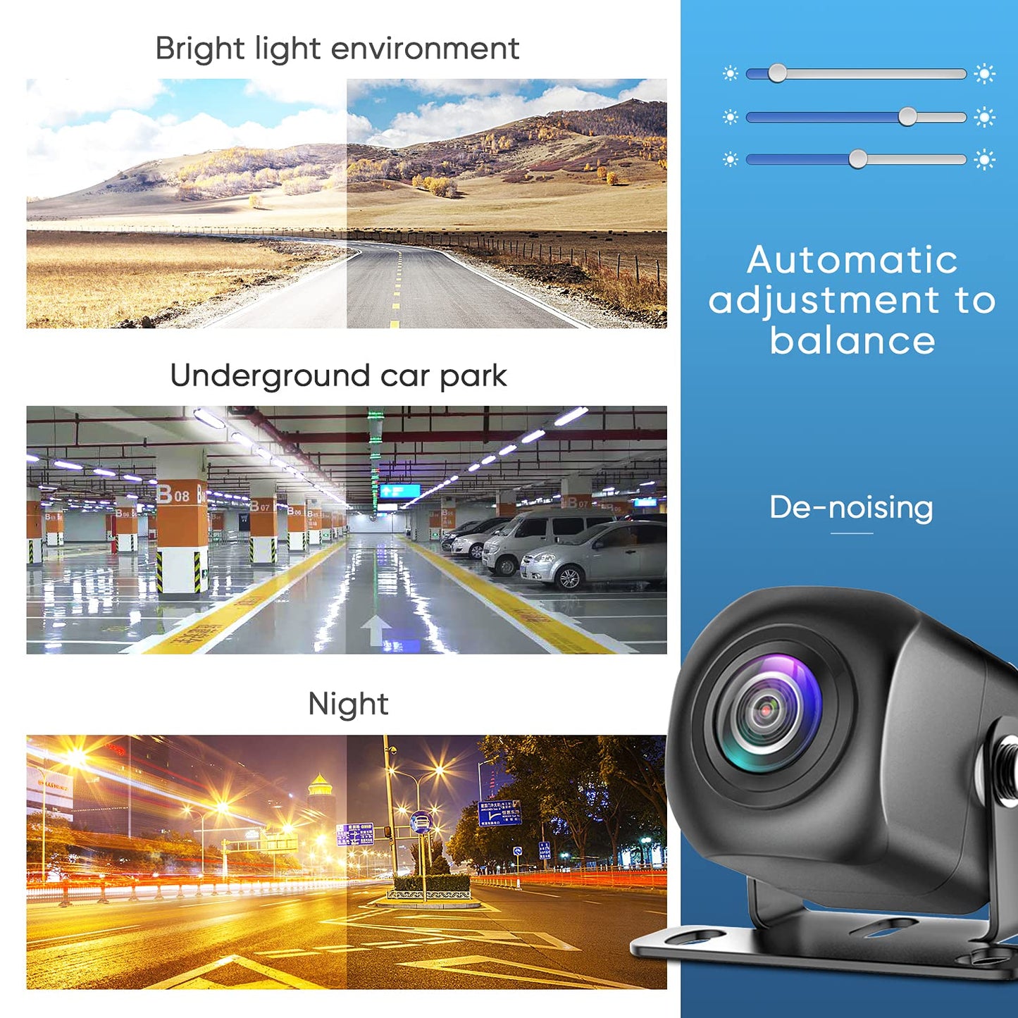 AHD 1080P Wide Angle Backup Camera