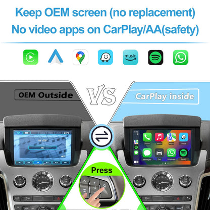 Wireless CarPlay & Android Auto Retrofit Interface