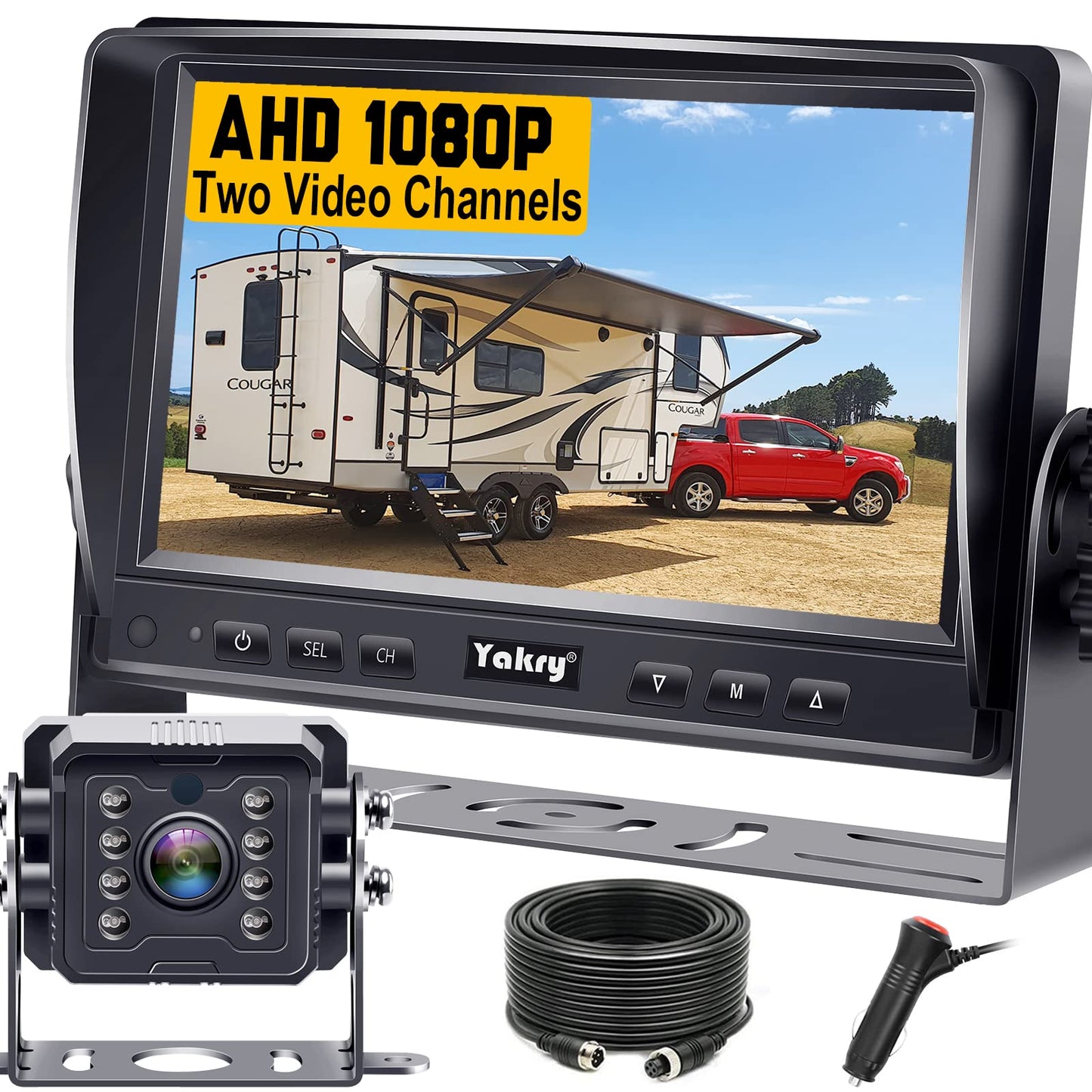 HD 1080P Waterproof Backup Camera System