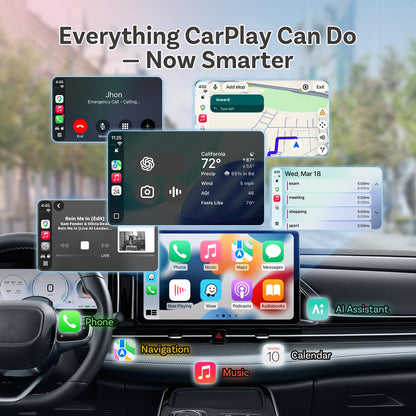 2-in-1 Wireless CarPlay & Android Auto Adapter