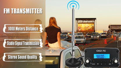 Long Range FM Broadcast Transmitter