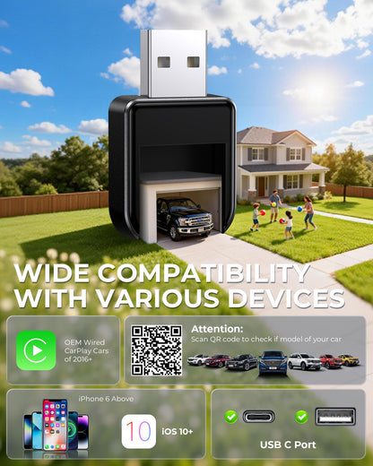 Wireless CarPlay Adapter for iPhone