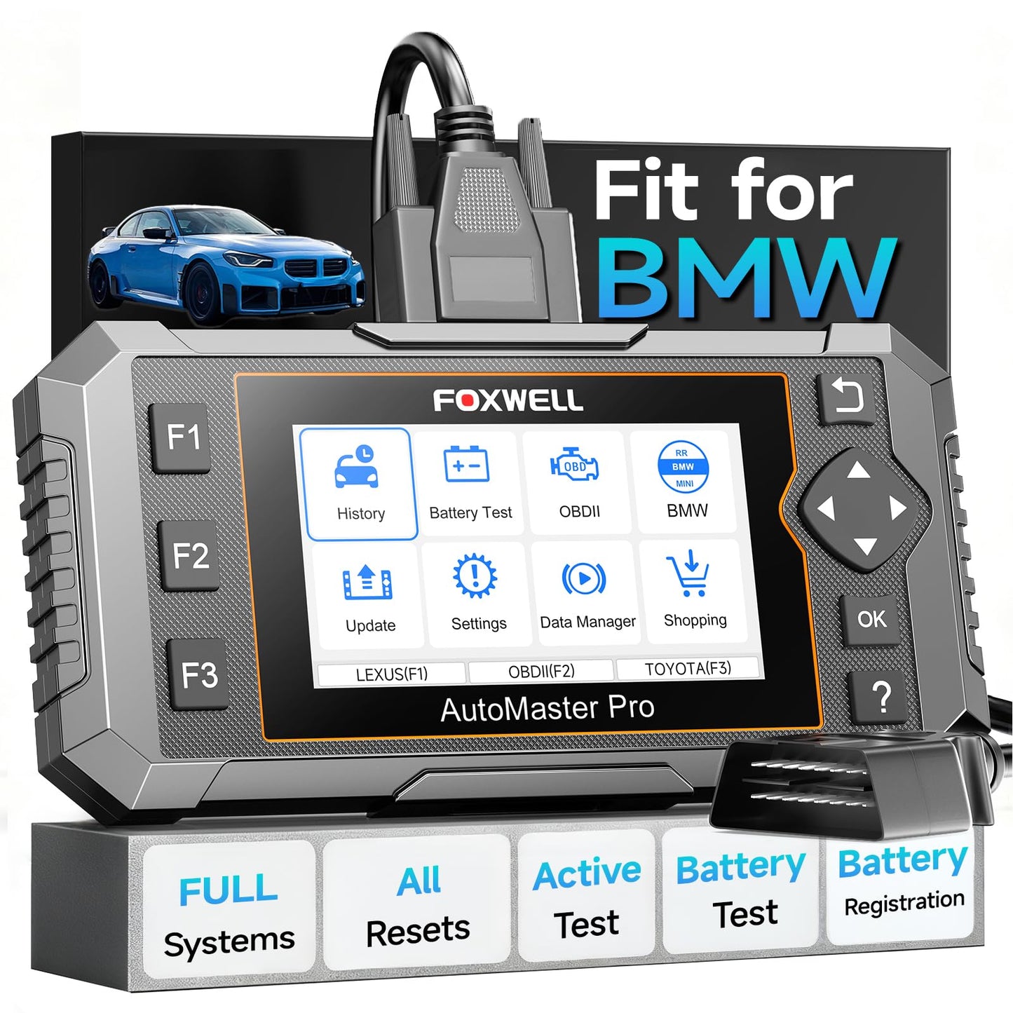 Full System OBD2 Diagnostic Scanner Tool