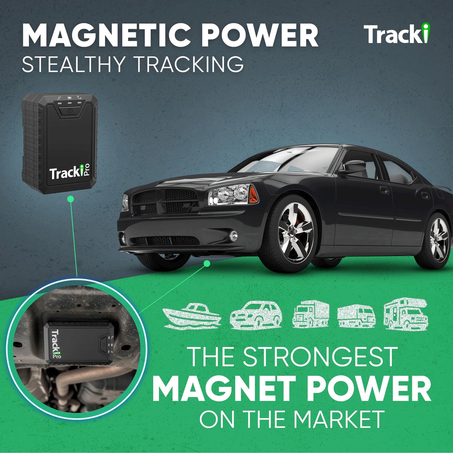 Long Battery GPS Tracker for Vehicles