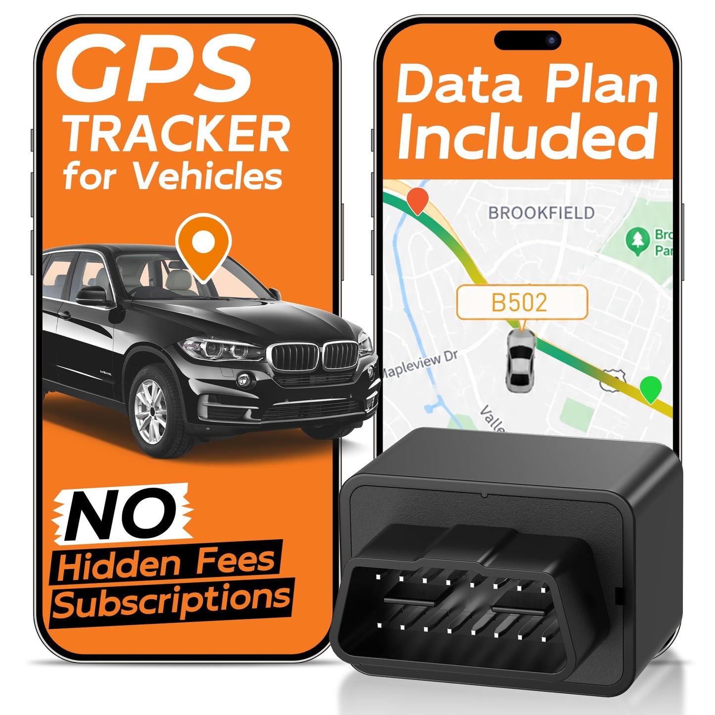 OBDII Real-Time GPS Tracker for Vehicles