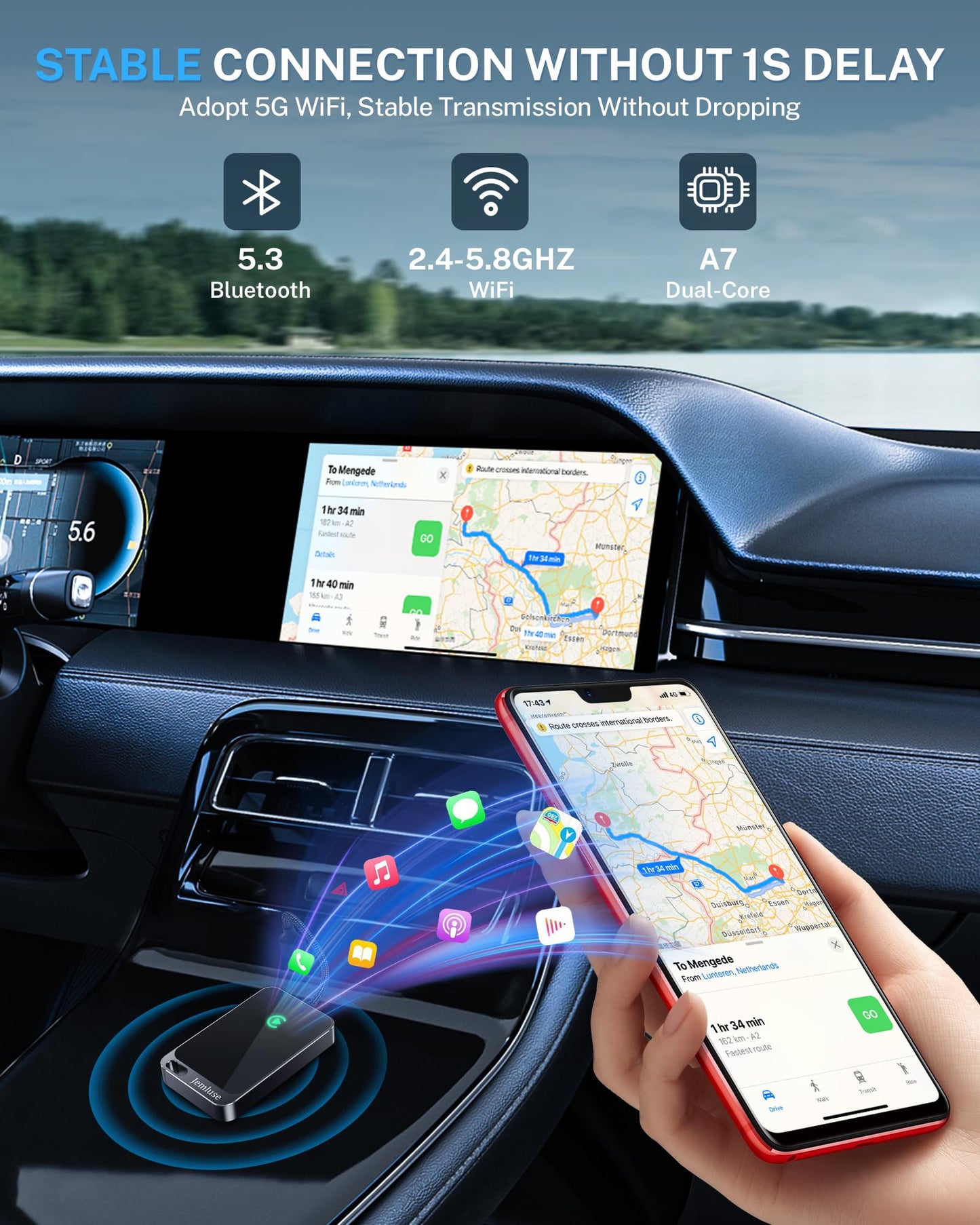 Wireless CarPlay Adapter for iPhone