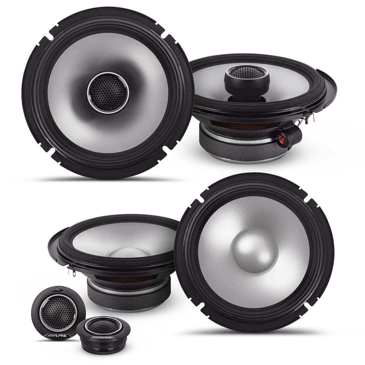 6.5-Inch 2-Way Hi-Res Car Speakers