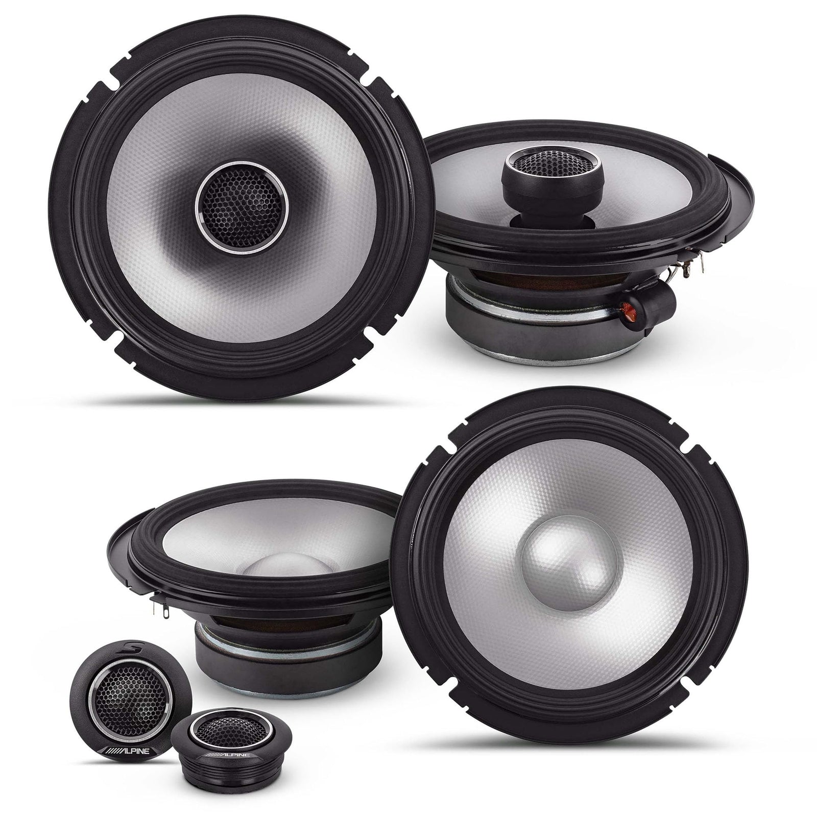 6.5-Inch 2-Way Hi-Res Car Speakers