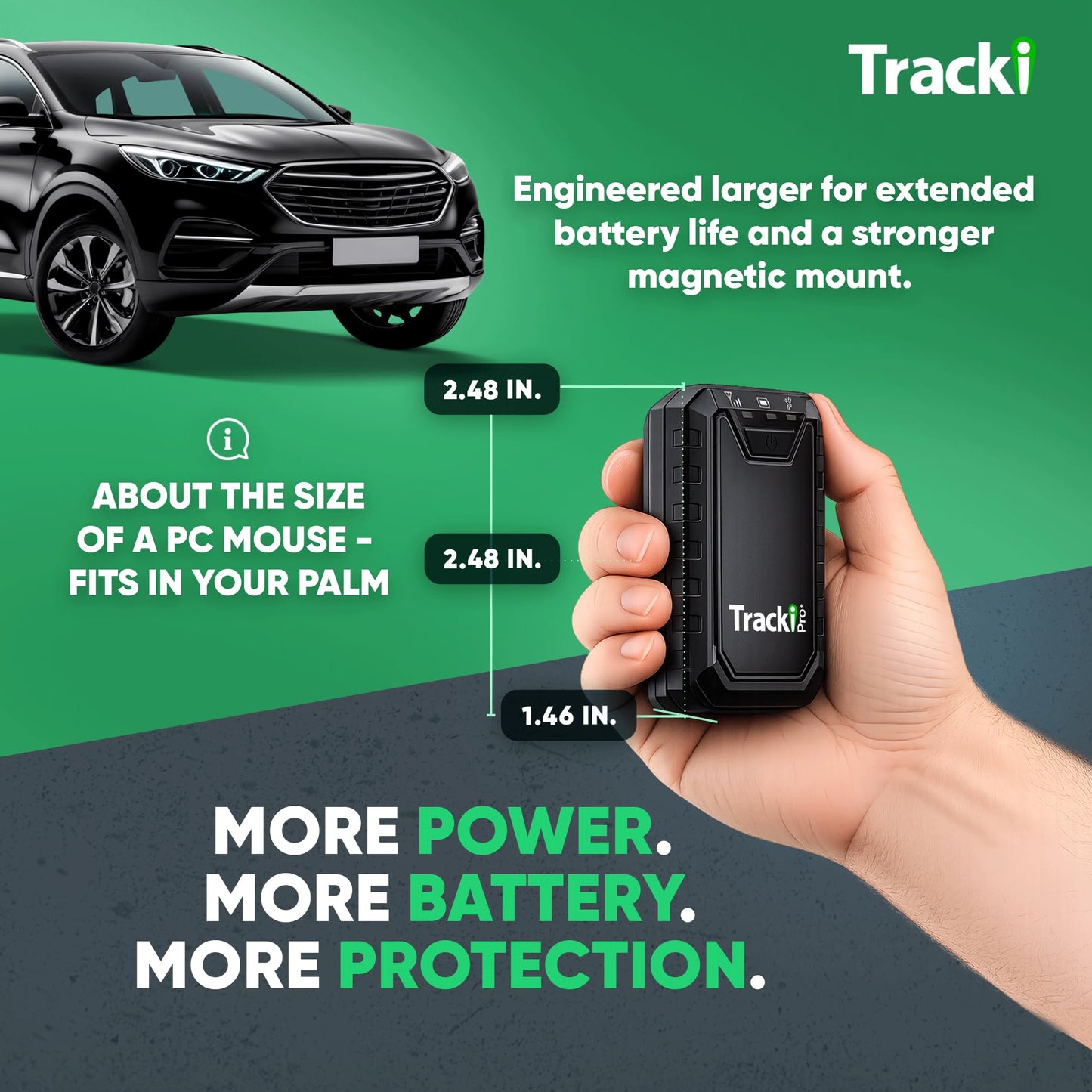 Long Battery GPS Tracker for Vehicles